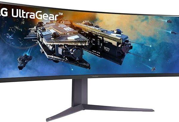 LG 45GR65DC-B 45-inch UltraGear QHD 1440P 1ms 200Hz Curved Gaming Monitor with VESA DisplayHDR 600